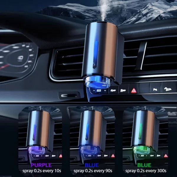 Car Electric Air Diffuser Aroma Car Air Vent Humidifier Mist Aromatherapy Car Air Freshener For Removing Odors Car Accessories - Image 4