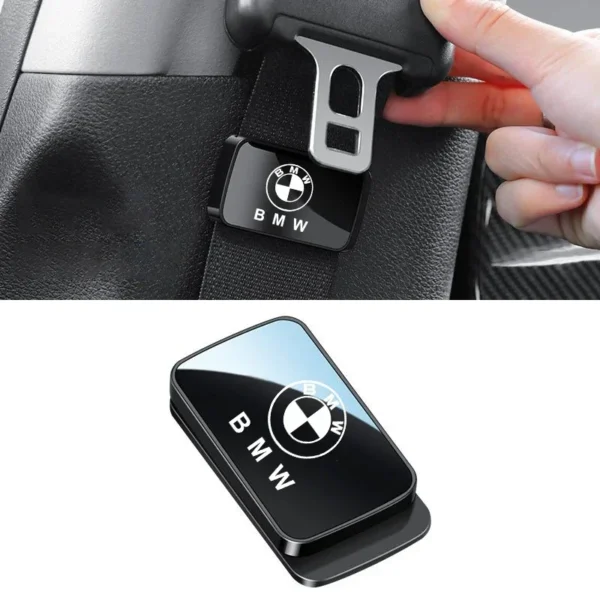 Magnetic Car Interior Supplie Seat Belt Holder Stabilizer for BMW X1 X3 X4 X5 E46 E90 F20 E60 E39 F10 M1 M2 M3 M5 M6 E87 M Power - Image 3