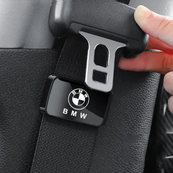 Magnetic Car Interior Supplie Seat Belt Holder Stabilizer for BMW X1 X3 X4 X5 E46 E90 F20 E60 E39 F10 M1 M2 M3 M5 M6 E87 M Power - Image 2