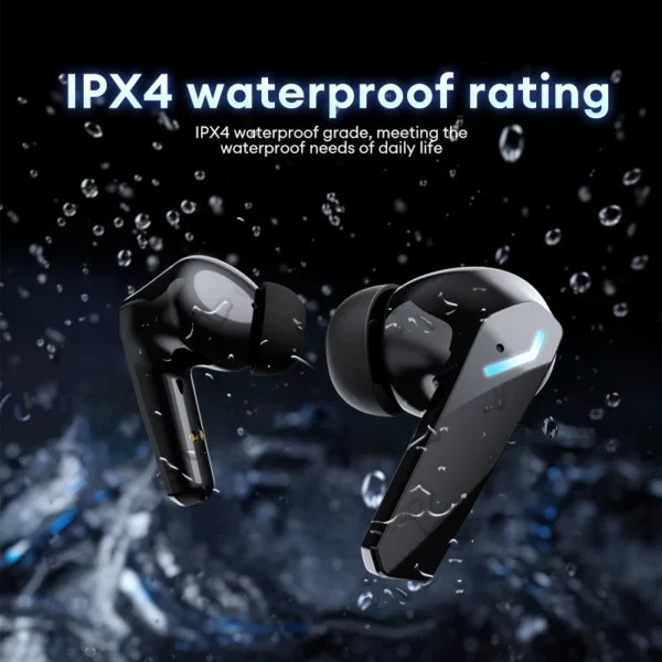 New Lenovo GM2 PRO MAX Wireless Bluetooth 5.4 Earphones LED Digital Display Waterproof Earbuds Noise Cancelling Gaming Headset - Image 4