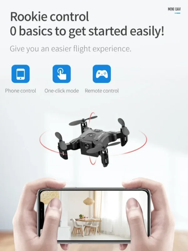 Xiaomi V2 Mini Drone Professional HD Camera 5G Wifi FPV Air Pressure Altitude Hold Foldable Quadcopter RC Drone Toys New UAV - Image 4