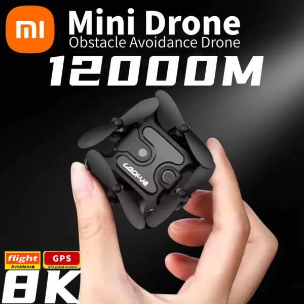 Xiaomi V2 Mini Drone Professional HD Camera 5G Wifi FPV Air Pressure Altitude Hold Foldable Quadcopter RC Drone Toys New UAV