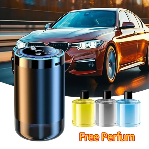 Car Air Diffuser Fragrance Humidifier Aroma Car Air Vent Humidifier Car Air Freshener Long Lasting Odor Eliminator Removing - Image 2