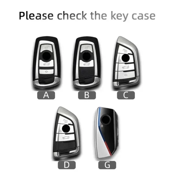 Soft TPU Car Key Case Cover Shell Fob For BMW X1 X3 X2 X4 X5 X6 X7 M4 F30 F34 F10 F20 G20 G30 G01 G02 G05 F15 F16 1 3 5 7 Series - Image 2